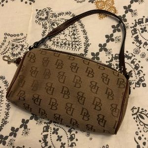 Small brown Dooney and Bourke shoulder bag